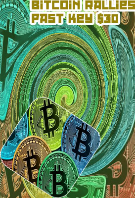 Bitcoin under mark